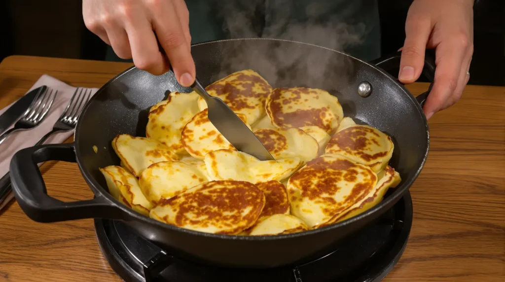 Connaissez-vous les crêpes parmentières de Laurent Mariotte, ces délices préparés à partir de pommes de terre cuites ?