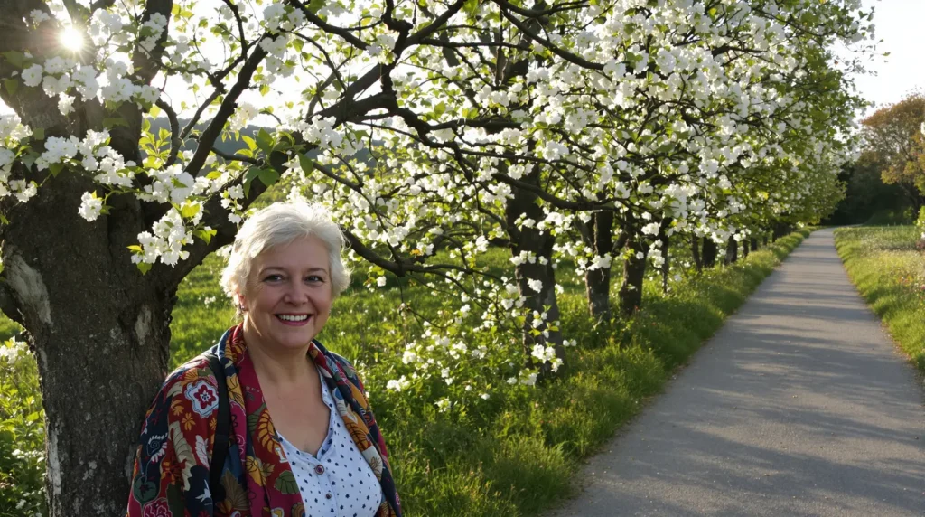 "On voit les haies, les pommiers, les poiriers, c'est sublime" : le spectacle des poiriers en fleurs, un plaisir
